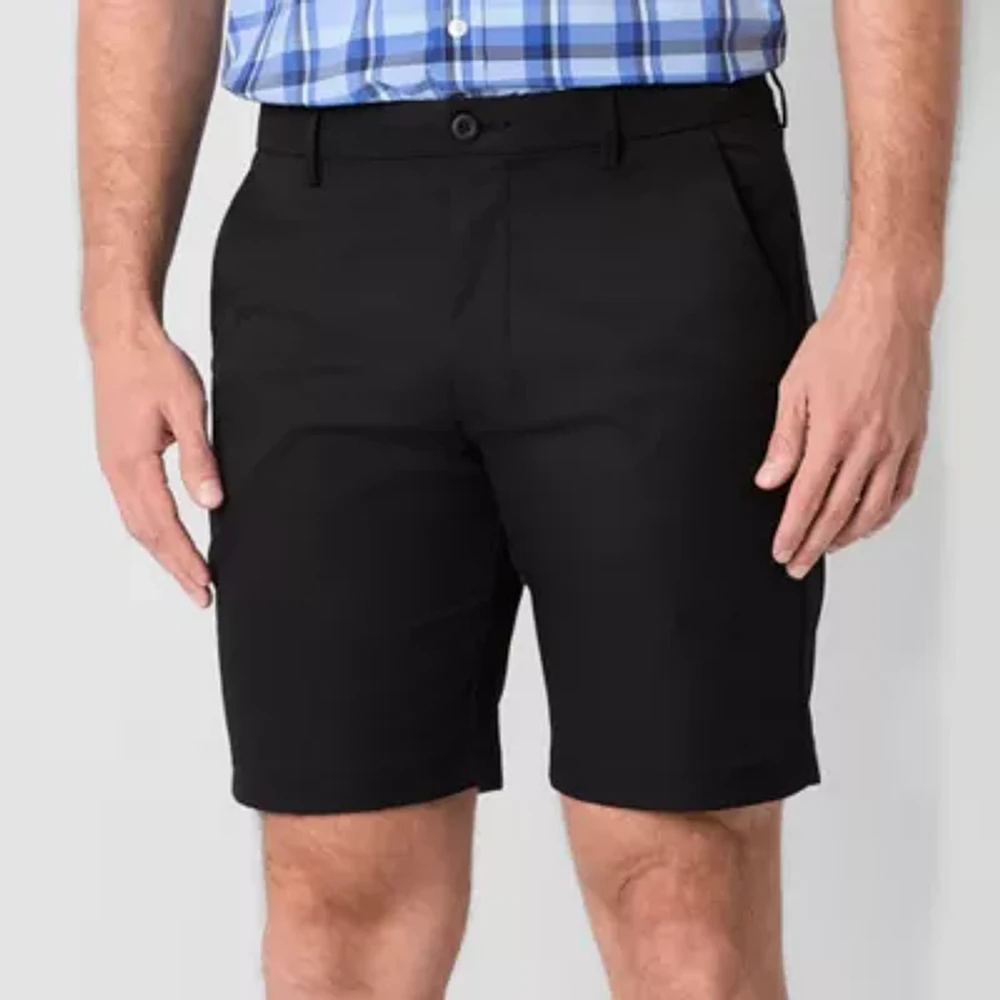 St. John's Bay Performance 9" Mens Moisture Wicking Chino Short