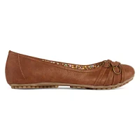 Pop Womens Nelly Closed Toe Ballet Flats