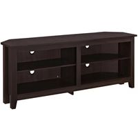 Clouseau 58" Wood Corner Entertainment Center