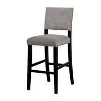 Clayton Velvet Upholstered Nailhead Trim Bar Stool