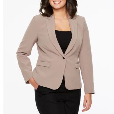 Worthington Womens Regular Fit Blazer