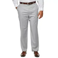 JF J.Ferrar Light Gray Suit Pants - Big & Tall