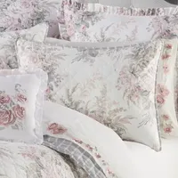 Royal Court Estelle Floral Quilt Set