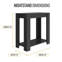 Brisbane Bedroom Collection Nightstand