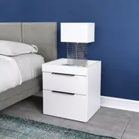 Capri Bedroom Collection 2-Drawer Nightstand