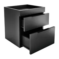 Capri Bedroom Collection 2-Drawer Nightstand