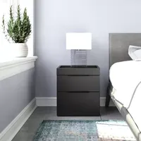 Capri Bedroom Collection 2-Drawer Nightstand