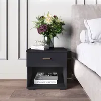 Novarra Bedroom Collection 1-Drawer Nightstand