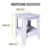 Prato Bedroom Collection Nightstand