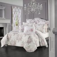 Royal Court Estelle Floral Quilt Set