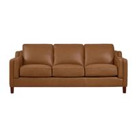 Bella Track-Arm Leather Sofa