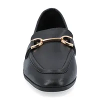 Journee Collection Womens Mizza Square Toe Loafers