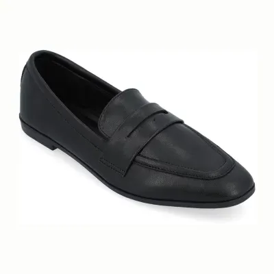 Journee Collection Womens Myeesha Square Toe Loafers
