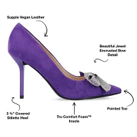 Journee Collection Womens Marcie Pointed Closed Toe Stiletto Heel Pumps