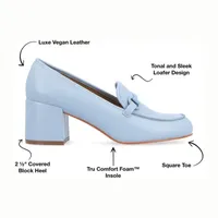 Journee Collection Womens Nysaa Block Heel Pumps