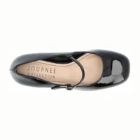 Journee Collection Womens Okenna Block Heel Pumps