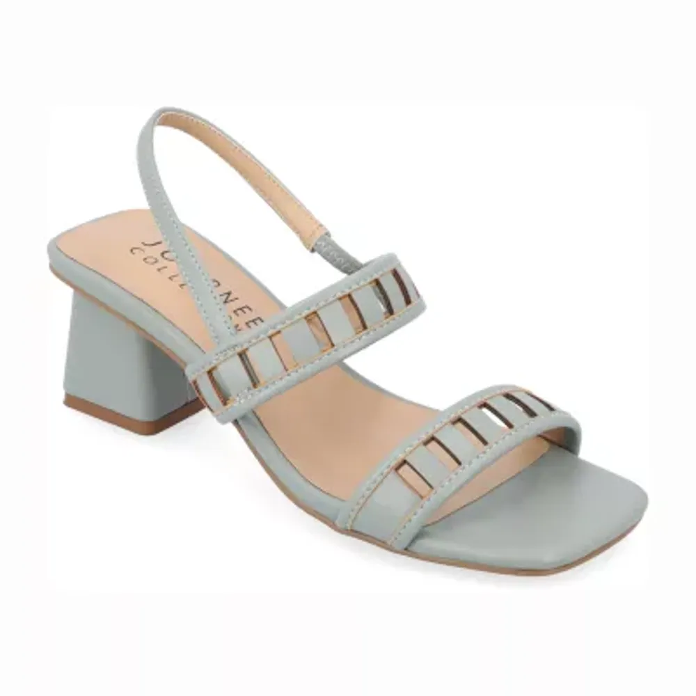 Journee Collection Womens Ismay Heeled Sandals