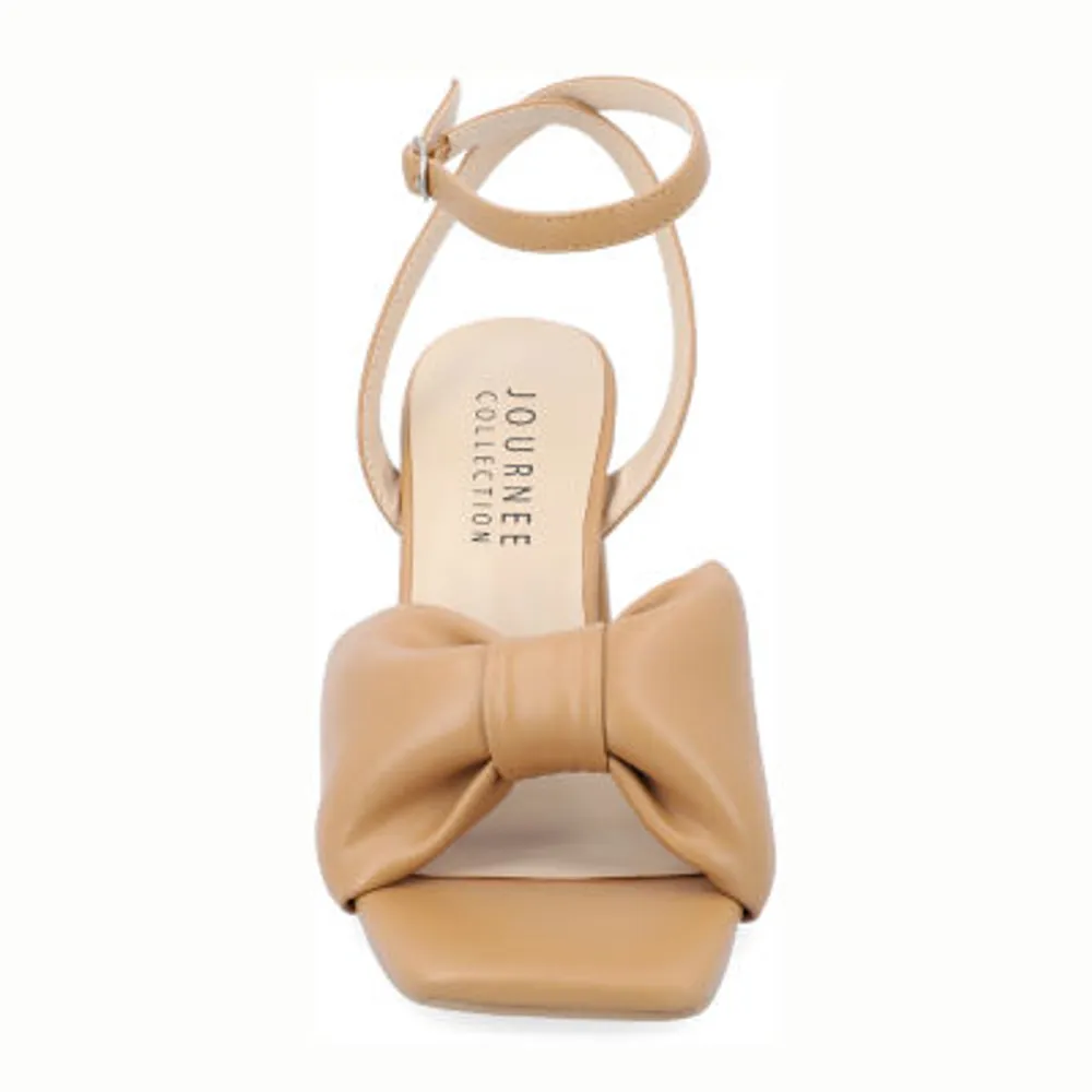 Journee Collection Womens Lottey Heeled Sandals