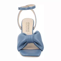Journee Collection Womens Lottey Heeled Sandals