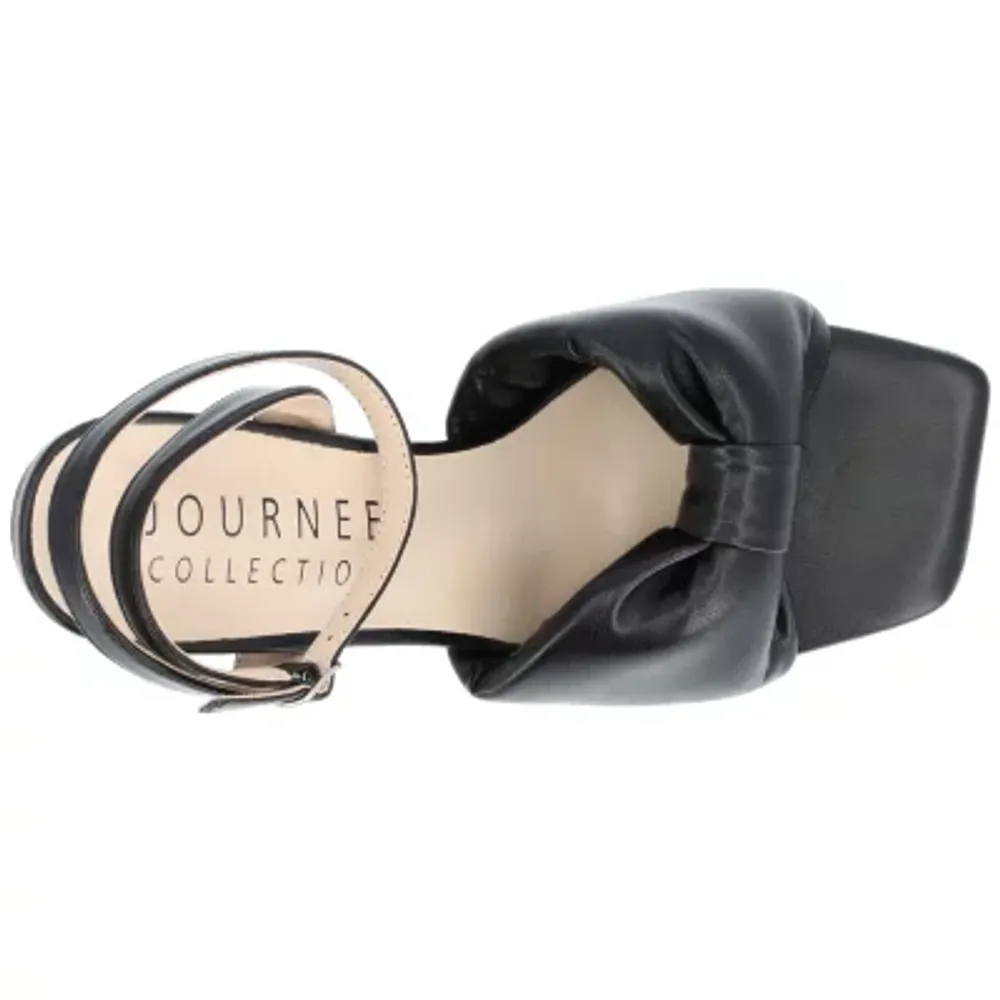 Journee Collection Womens Lottey Heeled Sandals