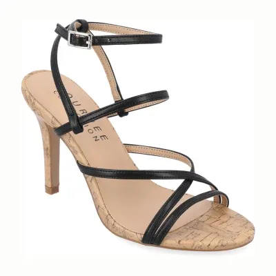 Journee Collection Womens Fylissa Heeled Sandals