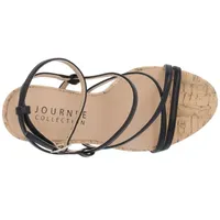 Journee Collection Womens Fylissa Heeled Sandals