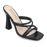 Journee Collection Womens Louisse Heeled Sandals