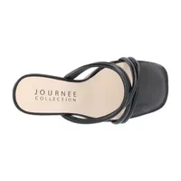 Journee Collection Womens Louisse Heeled Sandals