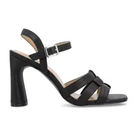 Journee Collection Womens Gibssen Heeled Sandals