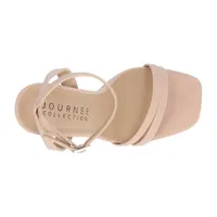 Journee Collection Womens Yevva Heeled Sandals