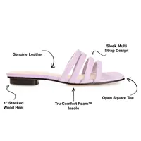 Journee Signature Womens Cendi Slide Sandals