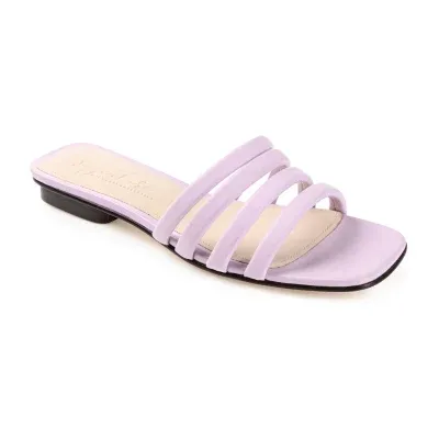 Journee Signature Womens Cendi Slide Sandals