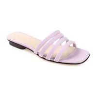 Journee Signature Womens Cendi Slide Sandals