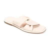 Journee Signature Womens Kanndice Flat Sandals