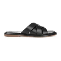 Journee Signature Womens Parkker Slide Sandals