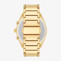 Armitron Mens Gold Tone Stainless Steel Bracelet Watch 20/5555chgp