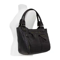 Bueno of California Double Handle Shoulder Bag