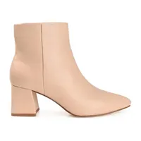 Journee Signature Womens Tabbie Block Heel Booties