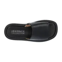 Journee Collection Womens Denrie Slide Sandals