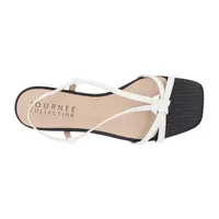 Journee Collection Womens Bridget Slingback Strap Flat Sandals