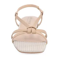Journee Collection Womens Bridget Slingback Strap Flat Sandals