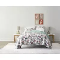 Home Expressions Avery Floral Quilt Set