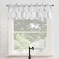 No 918 Micah Rod Pocket Tailored Valance