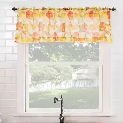 No 918 Clementine Rod Pocket Tailored Valance