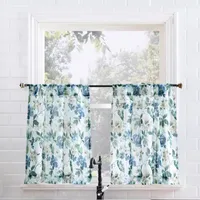 No 918 Delana 2-pc. Rod Pocket Window Tiers