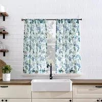 No 918 Delana 2-pc. Rod Pocket Window Tier