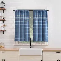 No 918 Kinsey 2-pc. Rod Pocket Window Tier