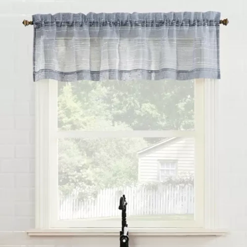 No 918 Teagan Rod Pocket Tailored Valance