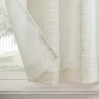 No 918 Teagan 2-pc. Rod Pocket Window Tiers