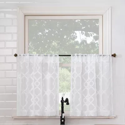 No 918 Tasha 2-pc. Rod Pocket Window Tier